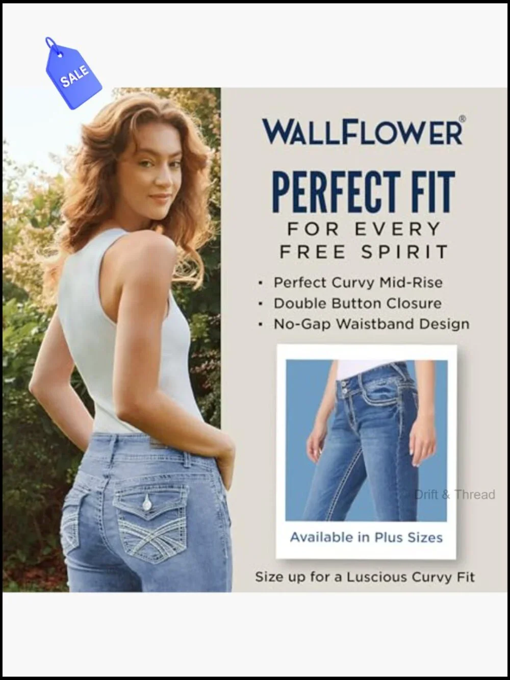 Mid-Rise Insta Stretch Cropped Jeans, Skinny Fit 23.5